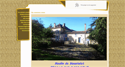 Desktop Screenshot of moulin-de-moustelat.com