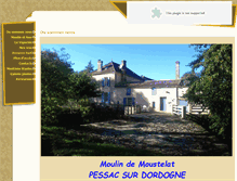 Tablet Screenshot of moulin-de-moustelat.com